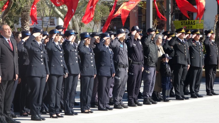 Çanakkale'de Türk Polis Teşkliatı'nın 179. yıl dönümü kutlandı (VİDEO)