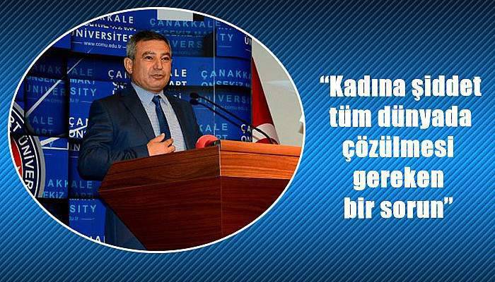 ÇOMÜ'de “Kadın Hakları ve Uluslararası Hukuk” konferansı 