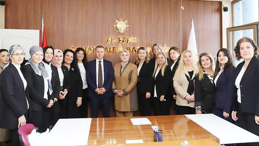 AK Parti Genel Merkez Kadın Kolları Başkanı Tuğba Işık Ercan Çanakkale’de Bir Dizi Programa Katıldı