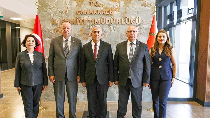 ÇTSO ve ÇTB’den İl Emniyet Müdürü Dağıstanlı’ya Ziyaret