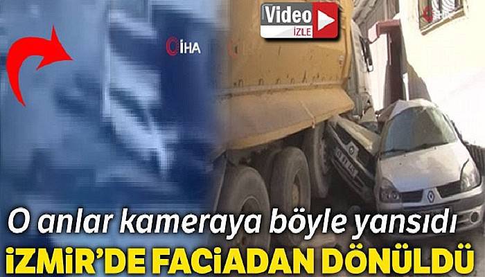 İzmir'de dehşet anları: 9 aracı önüne kattı