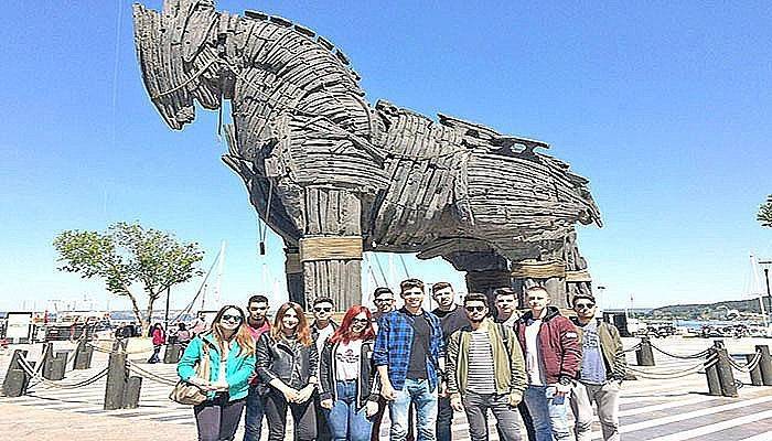 Selanik’ten gelen soydaş öğrenciler, Çanakkale'de