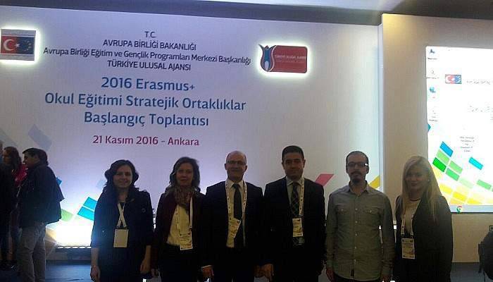 Çanakkale Milli Eğitim 2016 Erasmus+ Toplantısında