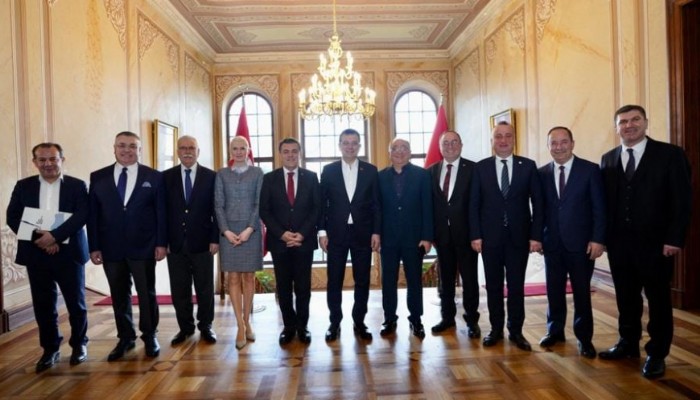 CHP’li İl Belediye Başkanlarından İmamoğlu’na Ziyaret