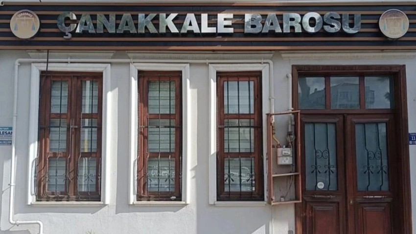 Çanakkale Barosundan 'Baskı' ve 'Hedef Gösterme' tepkisi