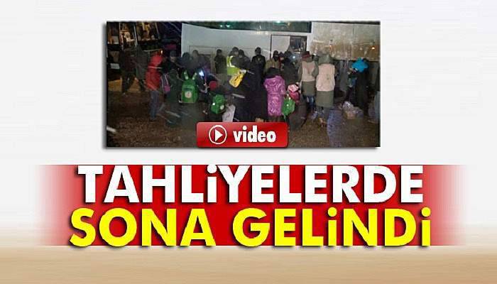 Halep’te tahliyelerde sona gelindi