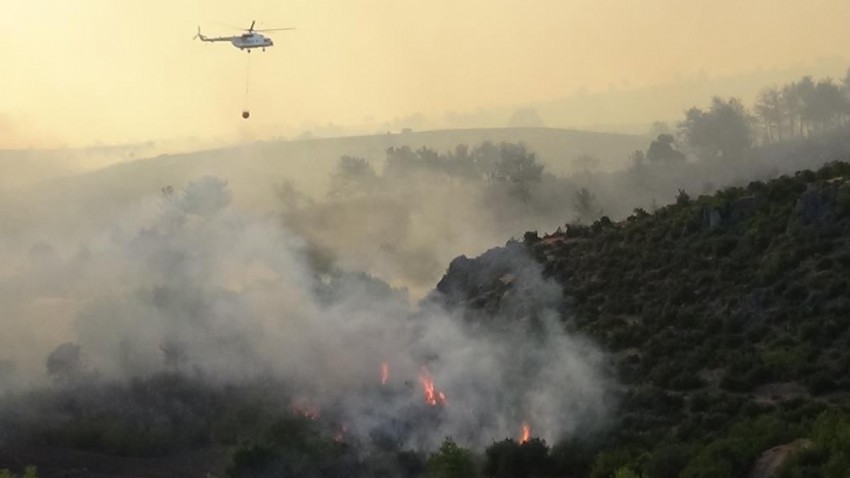 Çanakkale’deki orman yangınında 28 saat geride kaldı