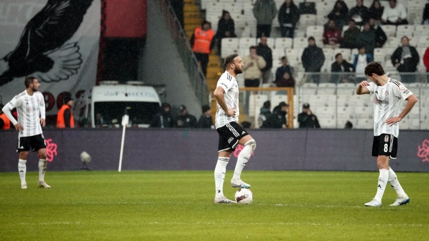  Beşiktaş ligin ilk yarısında istikrarı sağlayamadı