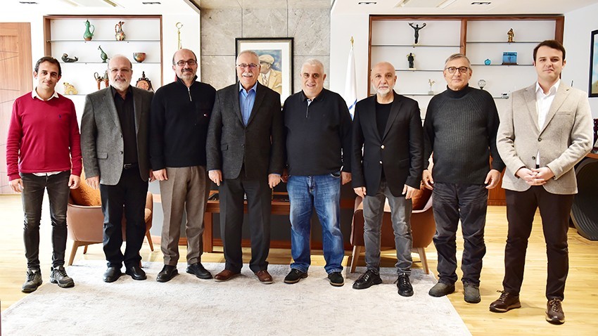Çanakkalespor'dan Başkan Gökhan'a ziyaret