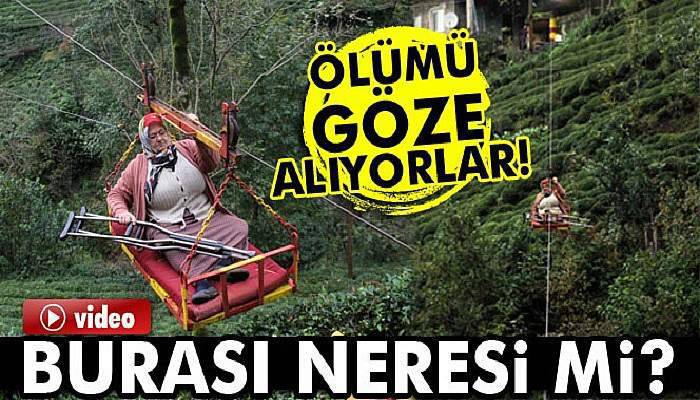 Evlerine ulaşmak için ölümü göze alıyorlar