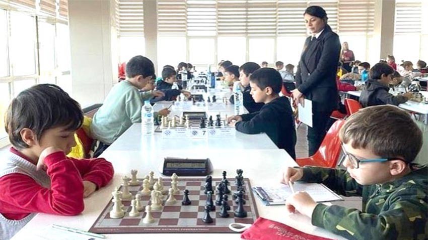 Küçükler Satranç İl Birinciliği Turnuvası düzenlendi