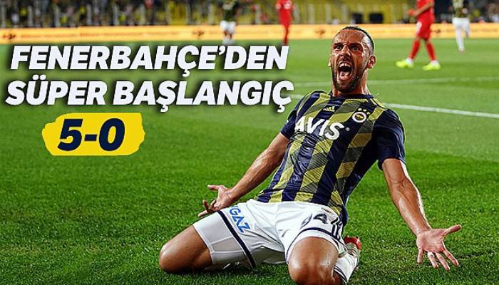 Fenerbahçe'den lige süper başlangıç