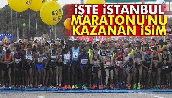 İşte İstanbul Maratonu'nu kazanan isim