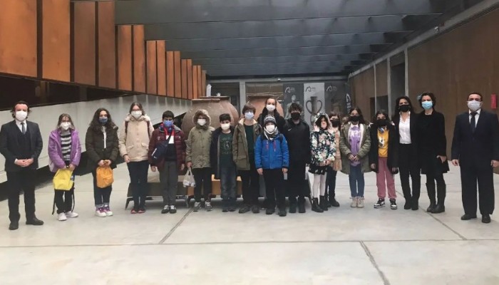 Öğrenciler Troya Müzesini Ziyaret Etti
