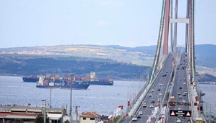 En uzun asma köprü Dünya basınında yer buldu