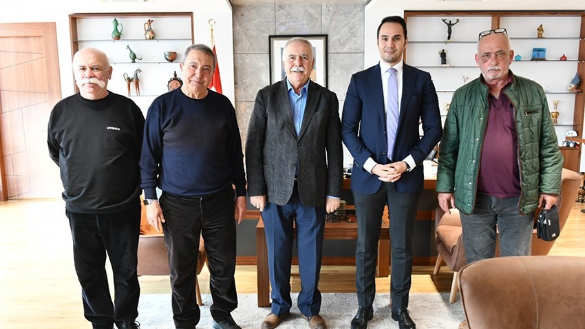 Başkan Gökhan, DP Genel Başkan Yardımcısı Küpeli'yi ağırladı