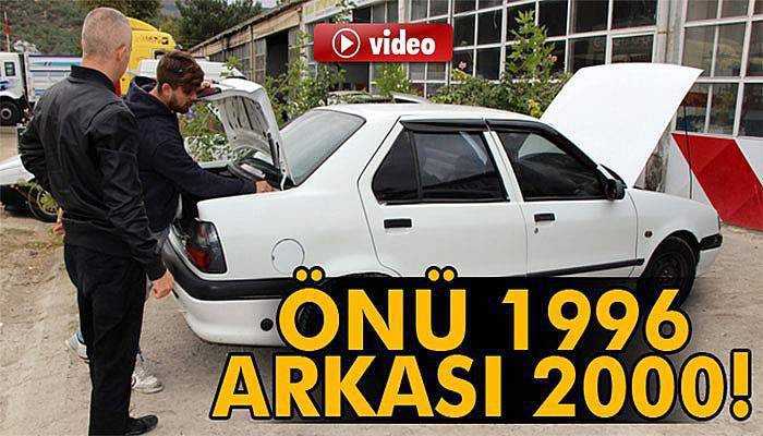 Aldığı ikinci el otomobilin önü 1996, arkası 2000 model çıktı