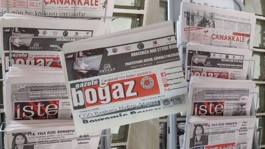 Çanakkale’de resmi ilan ve reklam yayımlayan gazetelerin sayısı 19 oldu