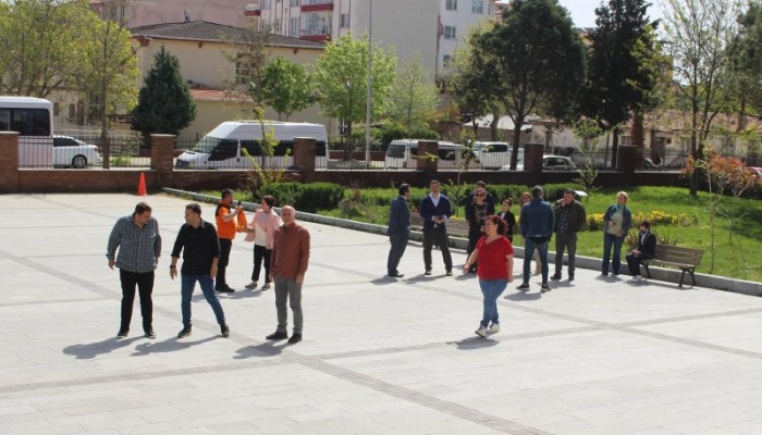 Eceabat Kaymakamlığında Deprem Tahliye Tatbikatı Yapıldı