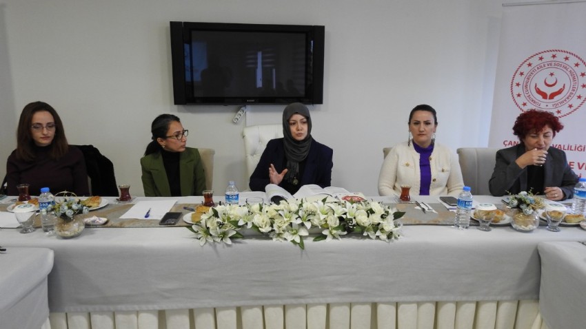 “Kadına Yönelik Şiddet Haberlerinde Sıfır Tolerans” Projesi Eğitim Toplantısı Yapıldı