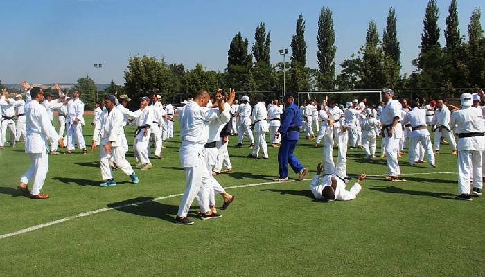 Aikido öğrenmek için dünyanın bir çok yerinden Çanakkale'deki kampa geldiler