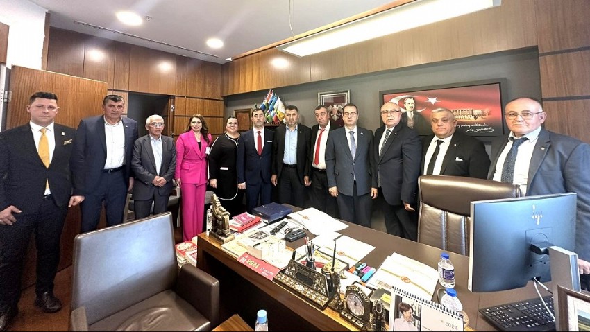 ÇTB Meclisinden İYİ Parti Çanakkale Milletvekili Uz’a Ziyaret