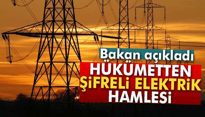 Güneydoğu’ya şifreli elektrik