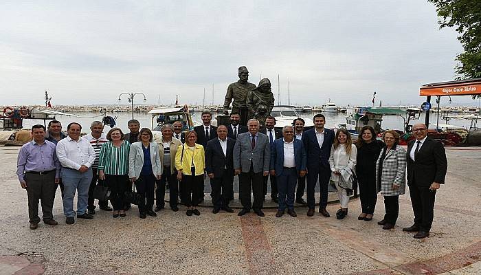 Başkan Gökhan, CHP'li belediye başkanlarını ziyaret etti