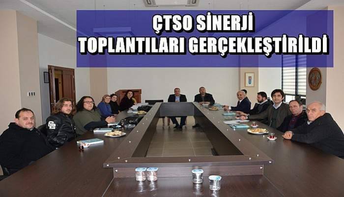 ÇTSO Sinerji Toplantıları Gerçekleştirildi