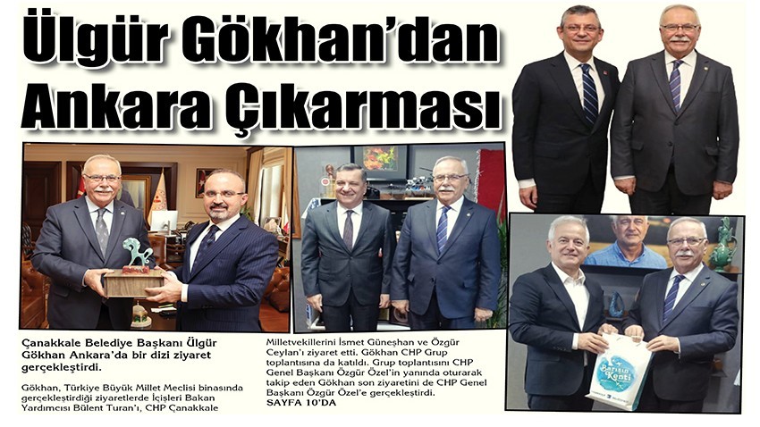 Ülgür Gökhan’dan Ankara Çıkarması