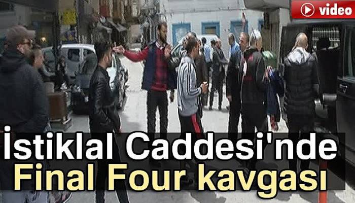 Taksim'de ortalık savaş alanına döndü