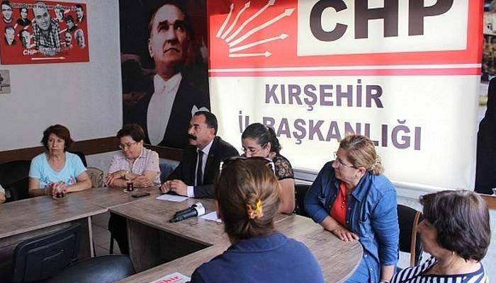 CHP Kadın Kollarından kadına şiddete kınama