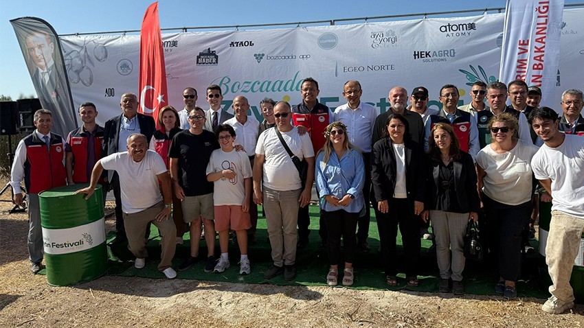 Bozcaada 6. Zeytin Festivali Başladı