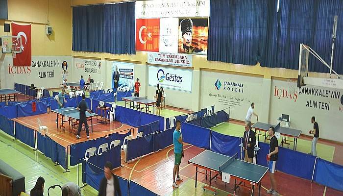 Masa Tenisi Turnuvası Sona Erdi