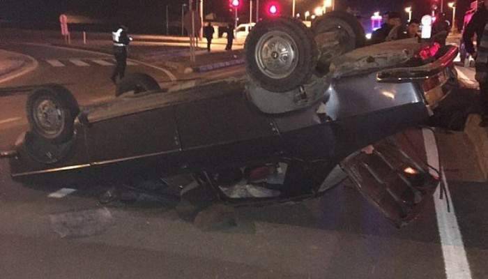 25 metre sürüklendi burnu bile kanamadan kurtuldu