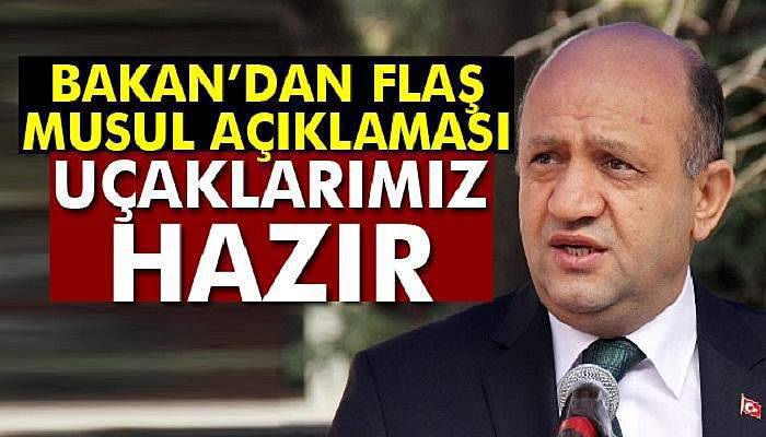 Milli Savunma Bakanı Işık: 'Uçaklarımız göreve hazırdır'