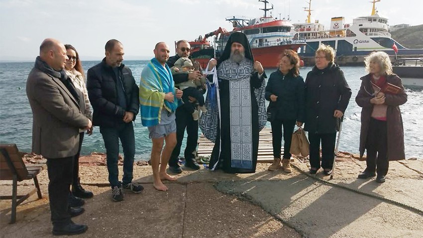 Bozcaada’da Hac Atma Töreni Düzenlendi