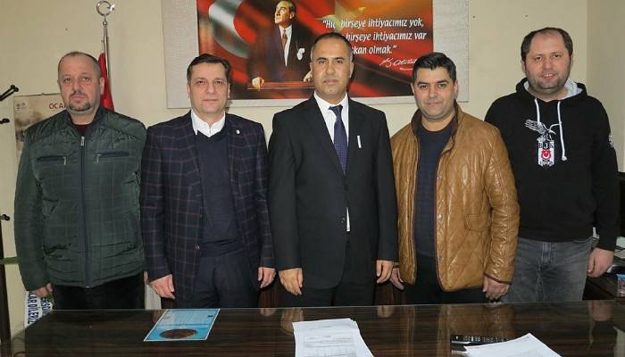 Biga CHP’den yeni ilçe milli eğitim müdürüne ziyaret