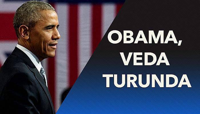 Obama, veda turuna başladı