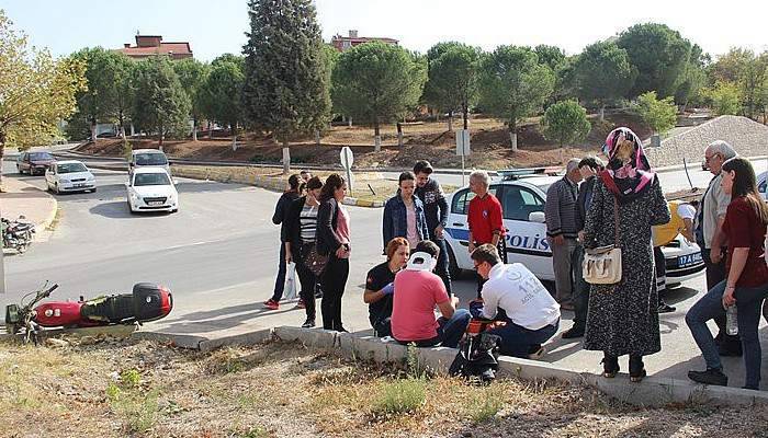  Çan’da trafik kazası; 1 yaralı
