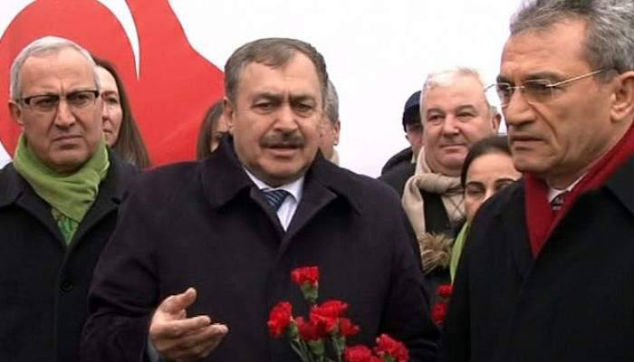 Bakan Eroğlu Şehitler Tepesi’nde