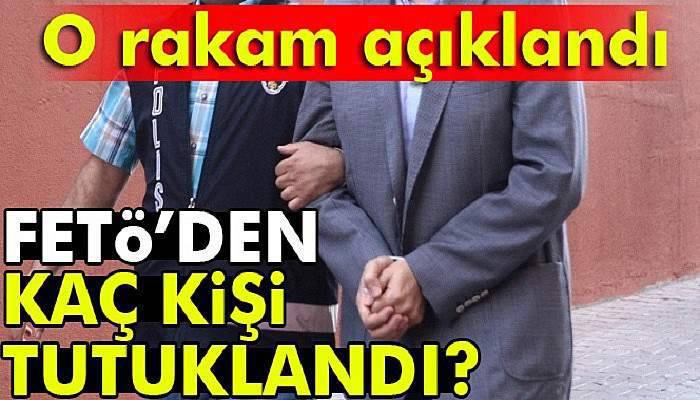 Adalet Bakanı Bozdağ açıkladı... FETÖ'den kaç kişi tutuklu?