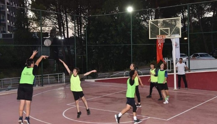 Çan'da Streetball Turnuvası başladı