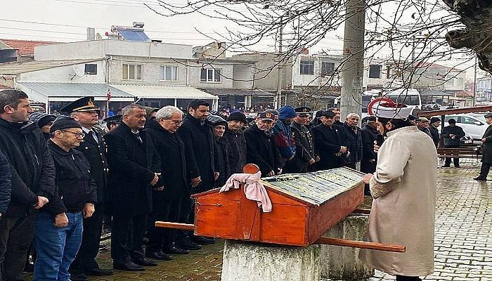 Kıbrıs gazisi son yolculuğuna uğurlandı