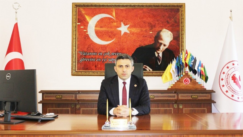 Emrah Bütün, Bayramiç Kaymakamı Olarak Görevine Başladı