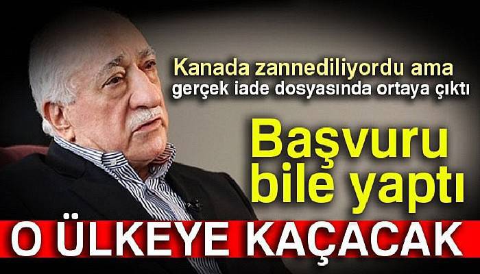  Teröristbaşı Gülen oraya kaçacak