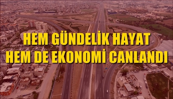 İstanbul-İzmir Otoyolu Hem Hayatı Hem Ekonomiyi Canlandırdı (VİDEO)