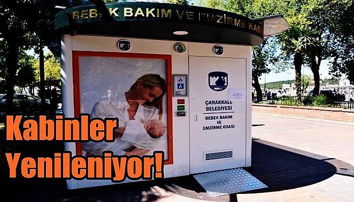 Emzirme kabinleri yenileniyor