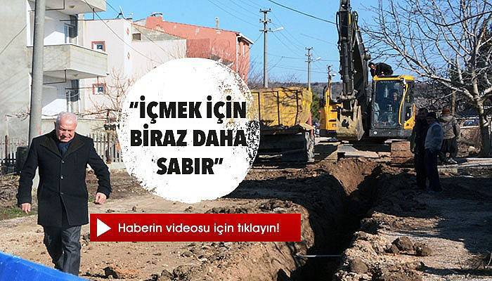 Başkan Yılmaz, su için 'biraz daha sabır' dedi