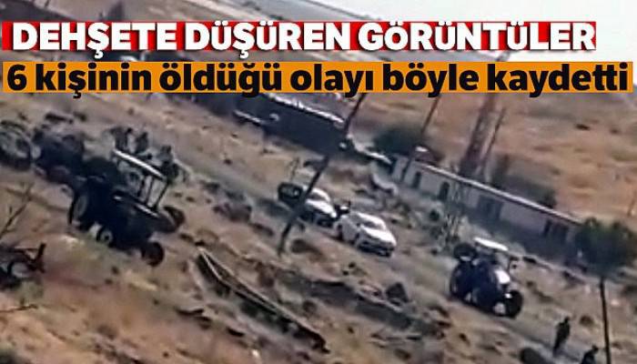 6 kişinin öldüğü olayın görüntüleri ortaya çıktı